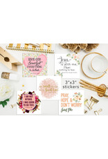 Meyer Market Designs Saint  Quote Sticker