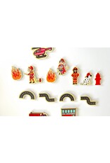 Saintly Heart St. Florian's Firefighter Bath Toy Set