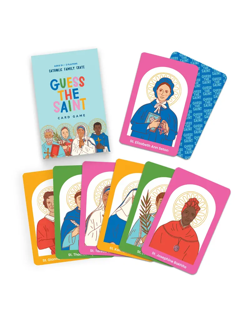 Catholic Family Crate Guess the Saint Game