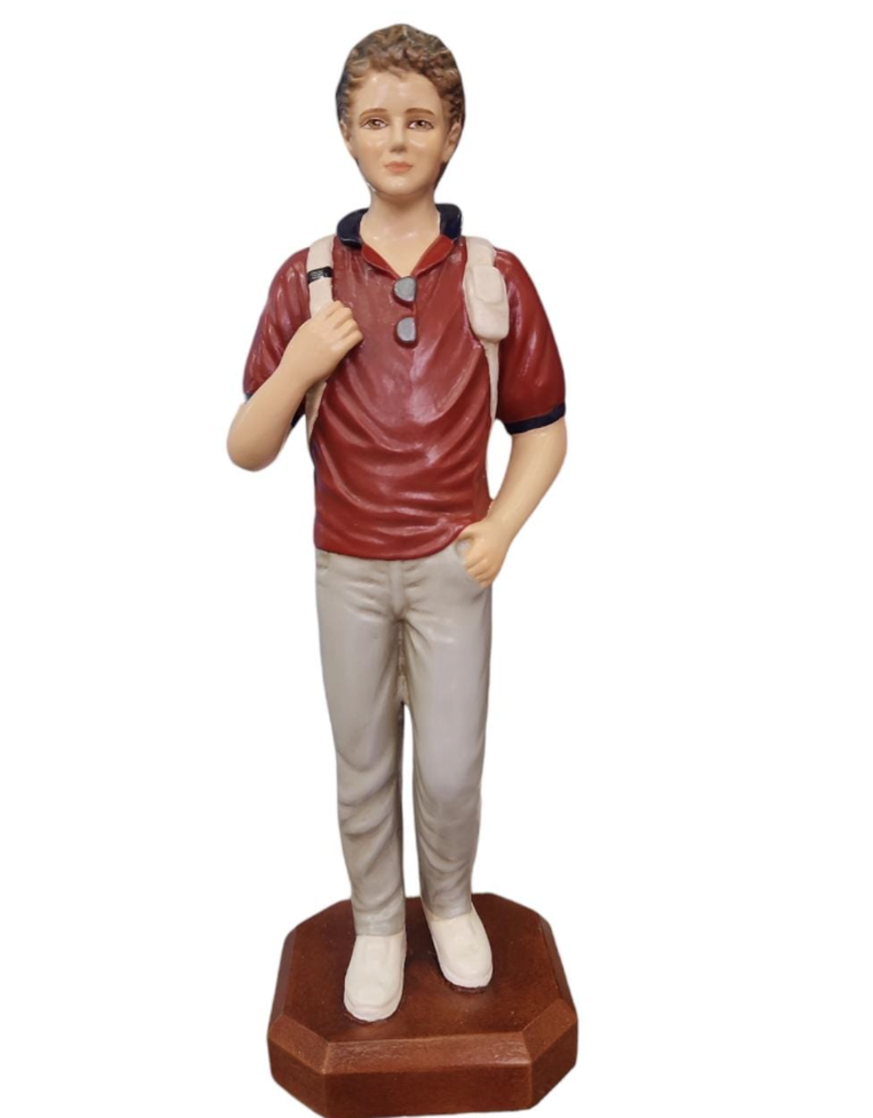 Fiat Religious Statues Blessed Carlo Acutis 10" Statue