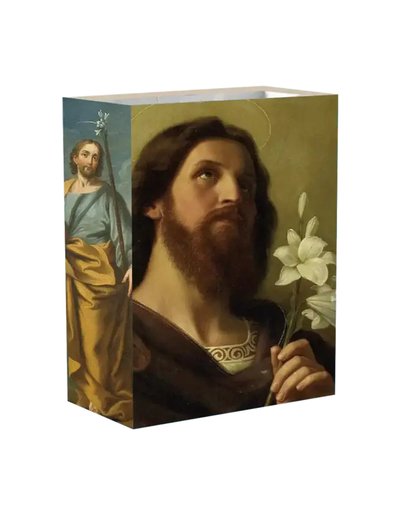 Lumen Mundi Medium Saint Joseph Gift Bag with Tissue