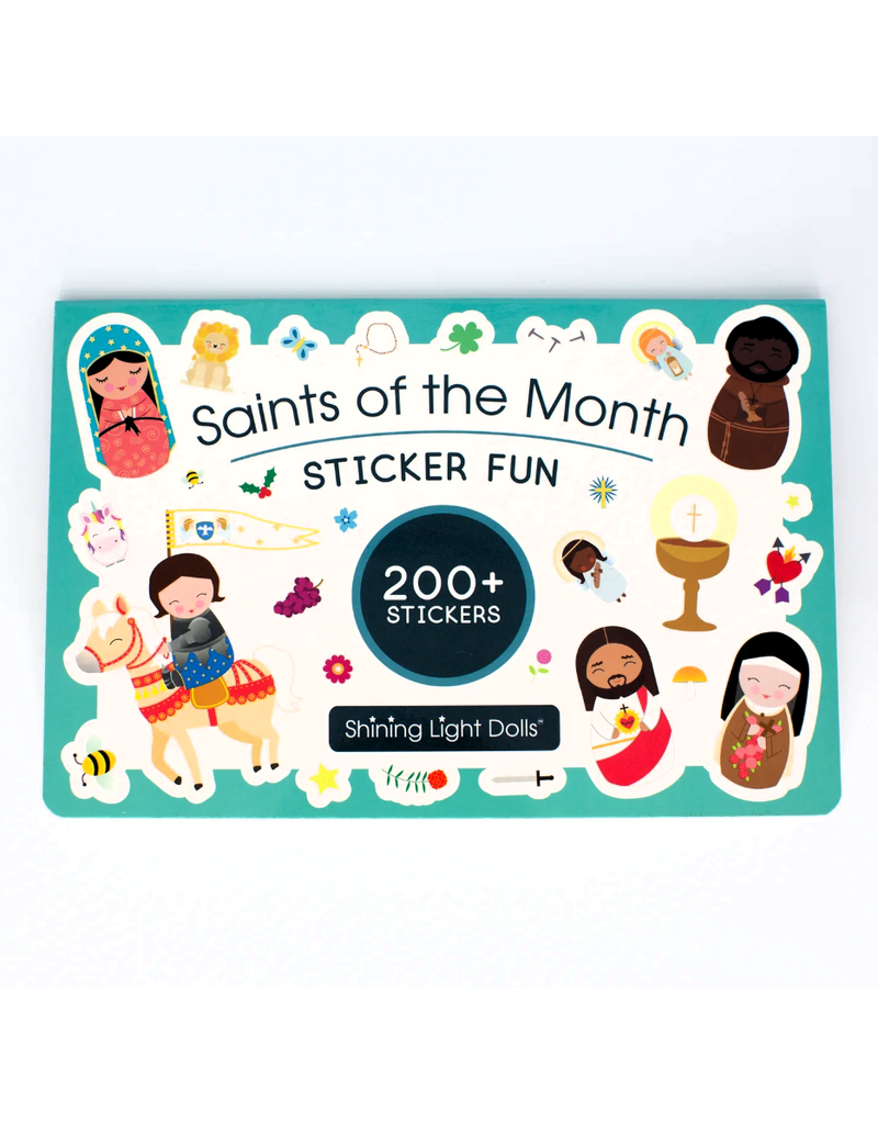Shining Light Dolls Saints of the Month Sticker Book