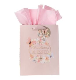 Christian Art Gifts Gift Bag-Blessed-Medium