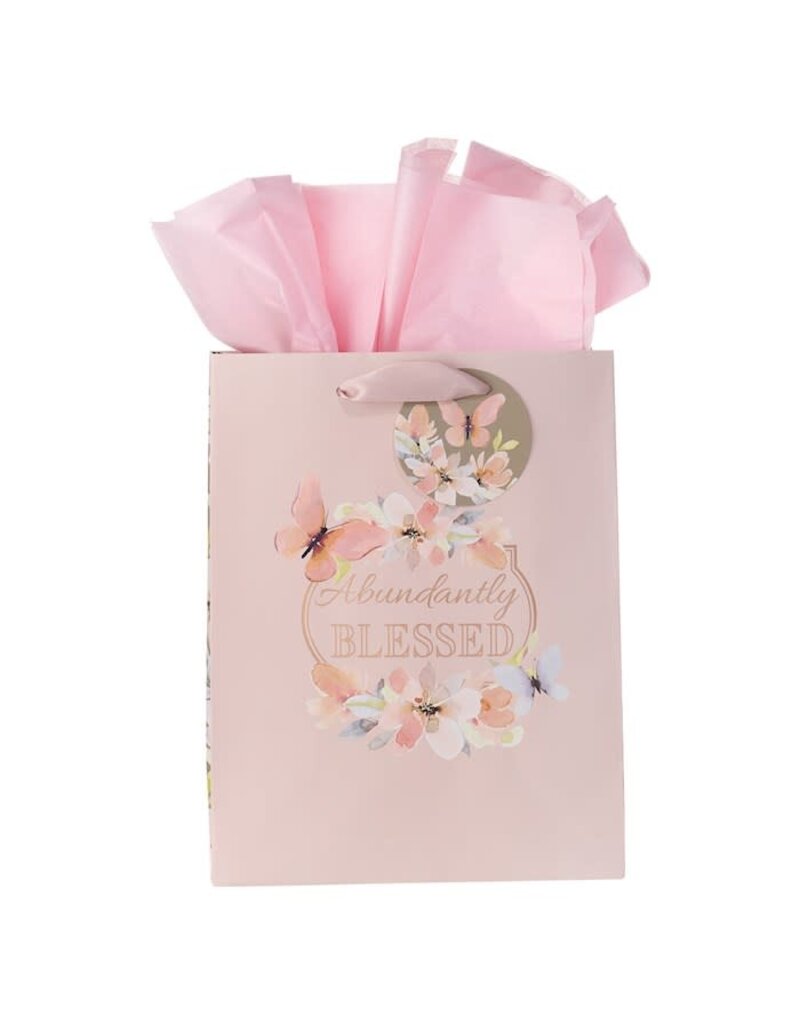 Christian Art Gifts Gift Bag-Blessed-Medium