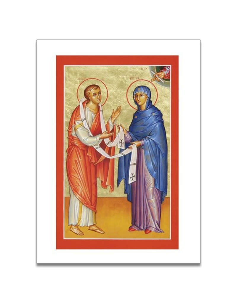 The Printery House Mary Vesting St. John, greeting card