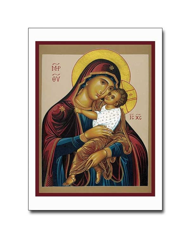 The Printery House Mother of Tenderness Icon Greeting Card