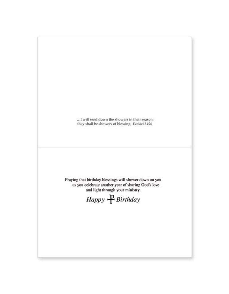 Altar + Home Birthday Blessings for a Special Deacon Card