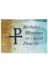 Altar + Home Birthday Blessings for a Special Deacon Card