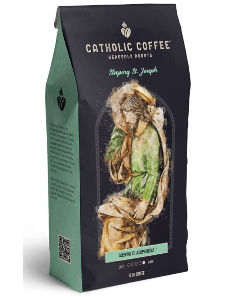 Catholic Coffee Sleeping St. Joseph | Catholic Coffee
