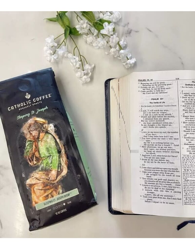 Catholic Coffee Sleeping St. Joseph | Catholic Coffee