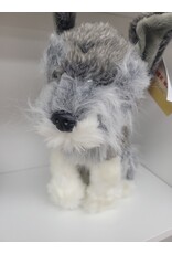 Classic Gray Stuffed Dog