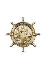 Bliss Manufacturing Saint Brendan Boat Plaque 3x3"