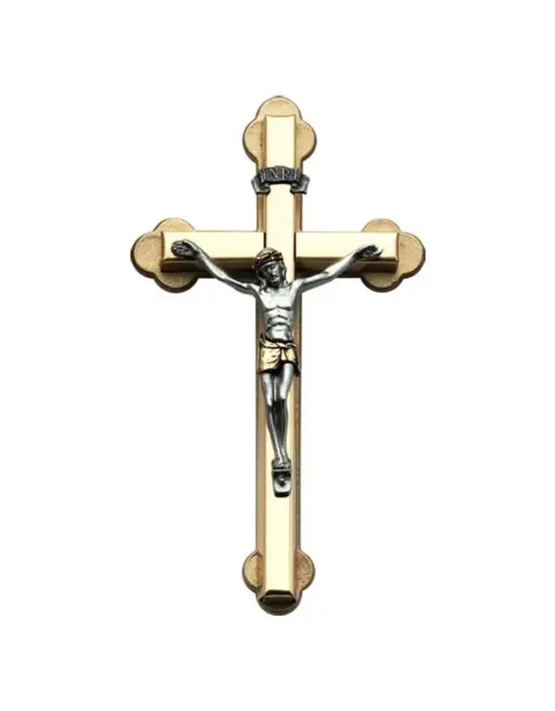 Abbey & CA Gift Wall  Crucifix, 2-tone