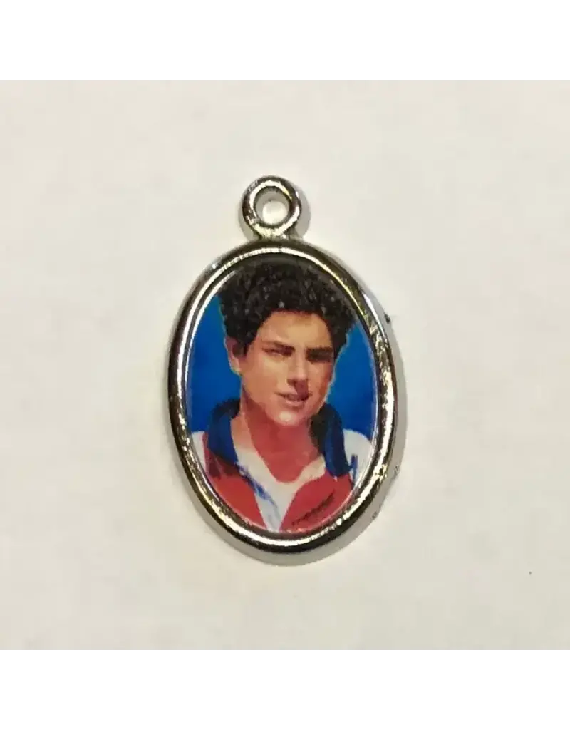 Costa Articoli Religiosi Blessed Carlo Acutis Metal Medal 1.06x0.67in