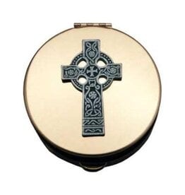 Religious Art Inc Brass Celtic Cross Pyx