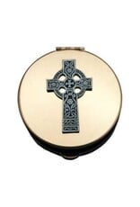 Religious Art Inc Brass Celtic Cross Pyx