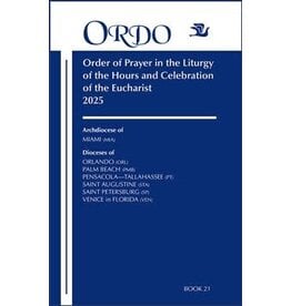 Paulist Press 2025 Ordo Book 21: Order of Prayer in the Liturgy Of The Hours And Celebration Of The Eucharist for the Ecclesiastical Province of Miami
