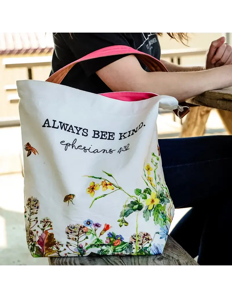 Kerusso Grace & Truth Tote Bag Bee Kind