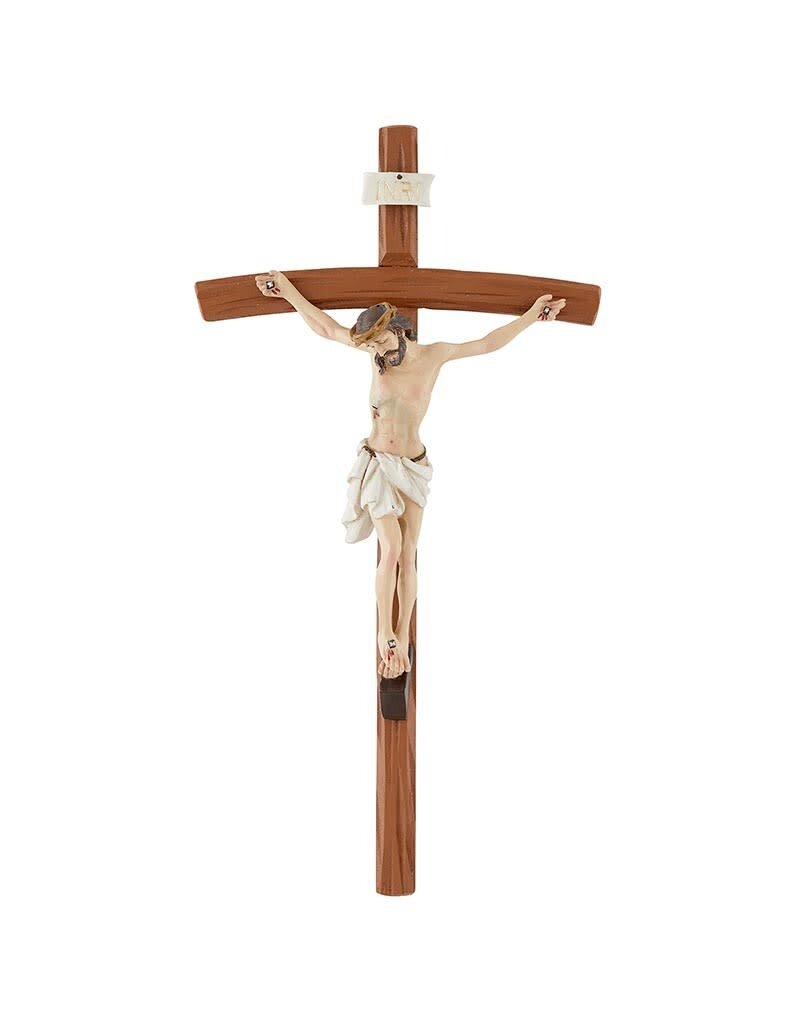 Jeweled Cross Company 12" Painted Crucifix