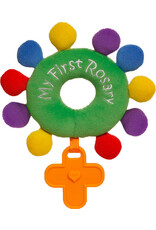 Sacred Heart Toys My First Rosary Plush -  Green