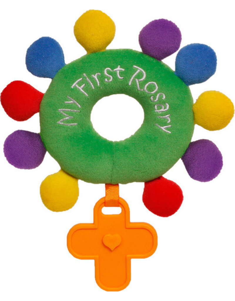 Sacred Heart Toys My First Rosary Plush -  Green