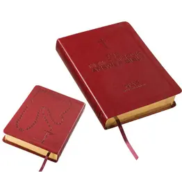 Fireside Catholic Publishing The New Catholic Answer Bible Librosario Large Print (Burgundy)