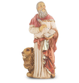 WJ Hirten 4" Statue with Prayer Card St. Mark