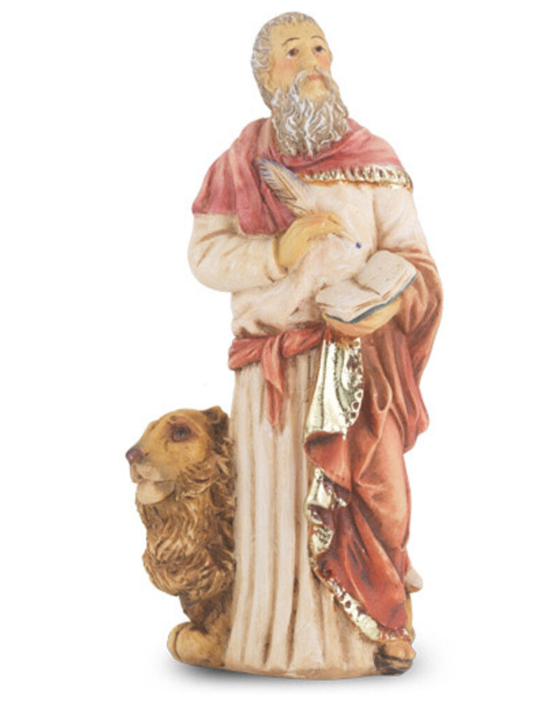 WJ Hirten 4" Statue with Prayer Card St. Mark