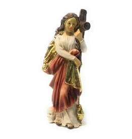 WJ Hirten 4" Statue with Prayer Card St. Mary Magdalene