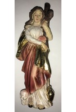 WJ Hirten 4" Statue with Prayer Card St. Mary Magdalene