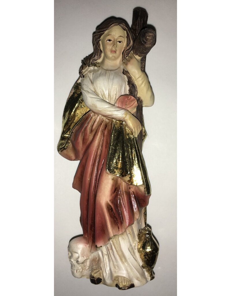 WJ Hirten 4" Statue with Prayer Card St. Mary Magdalene