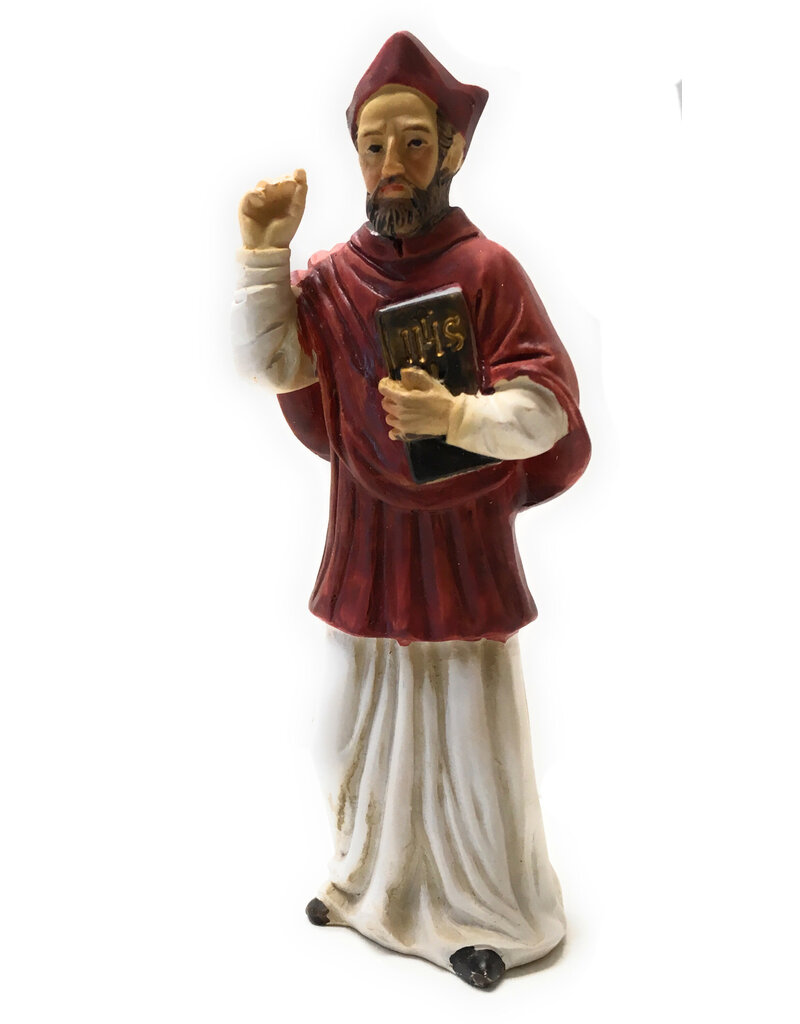 WJ Hirten 4" Statue with Prayer Card St. Robert