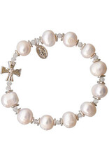 Sine Cera Pearl Rosary Bracelet (10mm)