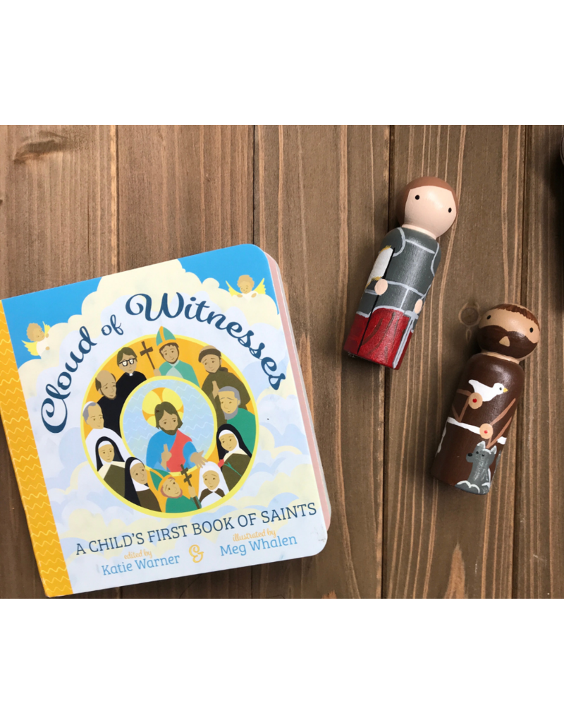 Tan Books Cloud of Witnesses: A Child's First Book of Saints (Board Book)