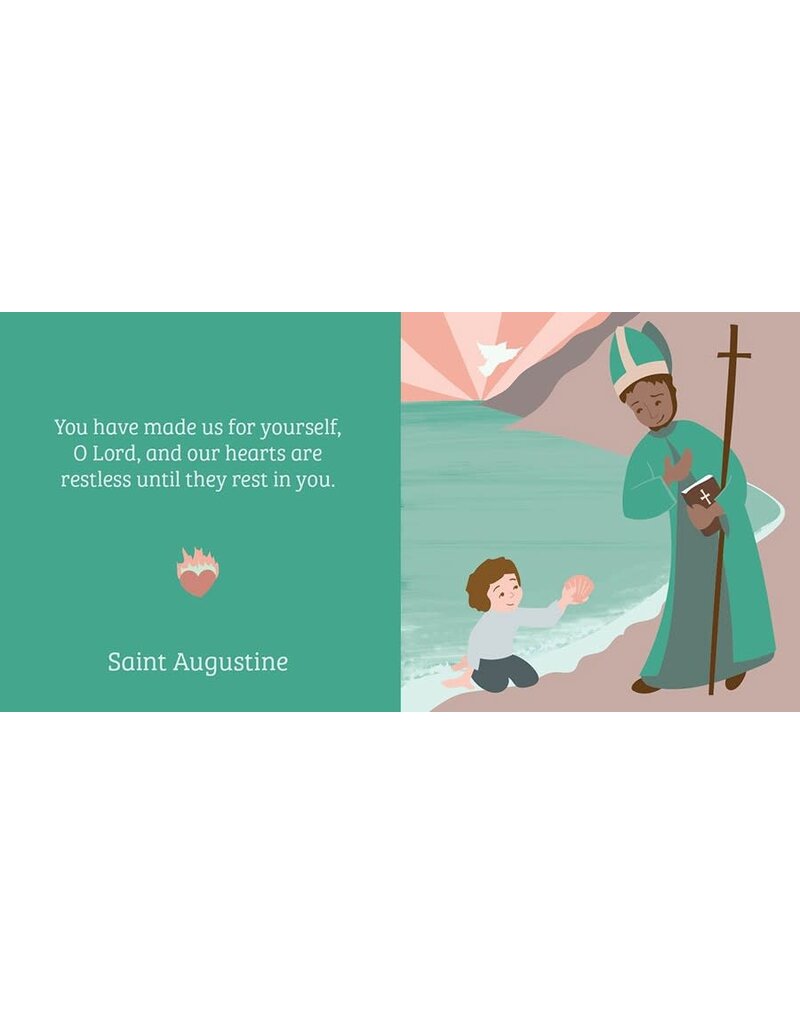 Tan Books Cloud of Witnesses: A Child's First Book of Saints (Board Book)