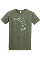 States of Faith Florida Catholic Rosary T- Shirt