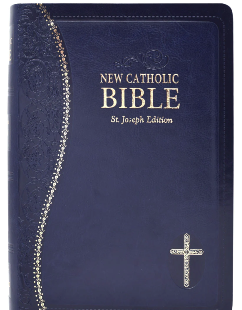 Catholic Book Publishing Corp St. Joseph Edition New Catholic Bible Navy