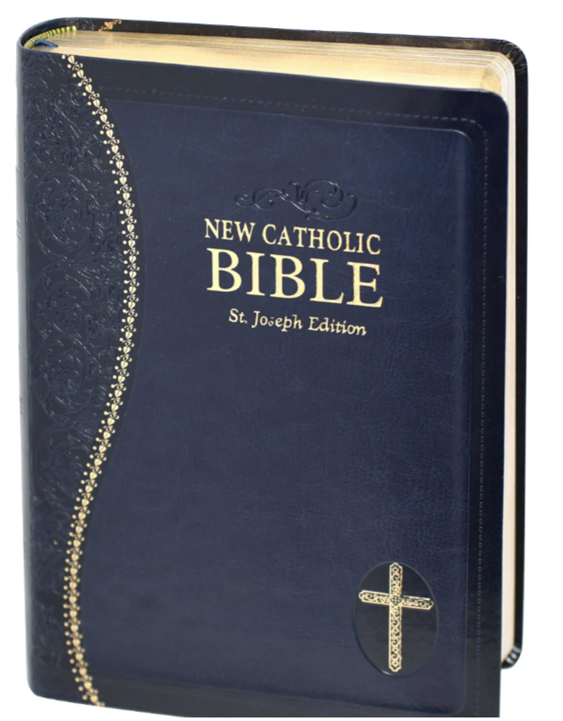 Catholic Book Publishing Corp St. Joseph Edition New Catholic Bible Navy