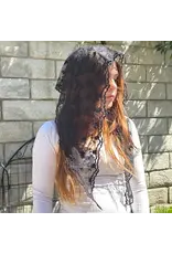 Oremus Mercy St Rebekah Veil  -Black