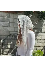 Oremus Mercy St Rebekah Veil  -White