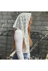 Oremus Mercy St Rebekah Veil  -White