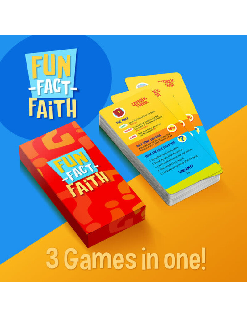 Brother Francis Fun Fact Faith - Three Catholic Games in One!