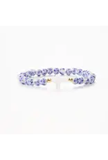 Holy Water Bracelet Holy Water Porcelain Cross Bracelet in Gold