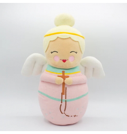 Shining Light Dolls Shining Light Mini Blonde Guardian Angel Plush Doll