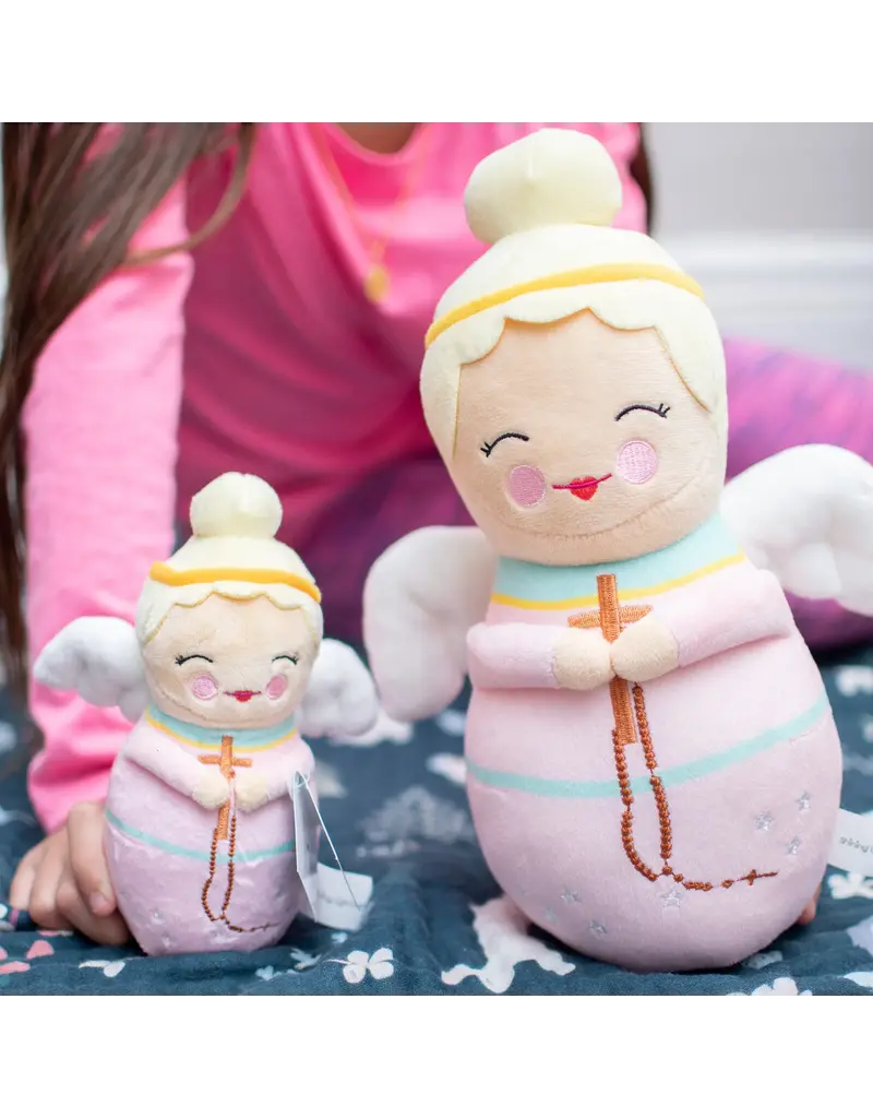 Shining Light Dolls Shining Light Mini Blonde Guardian Angel Plush Doll