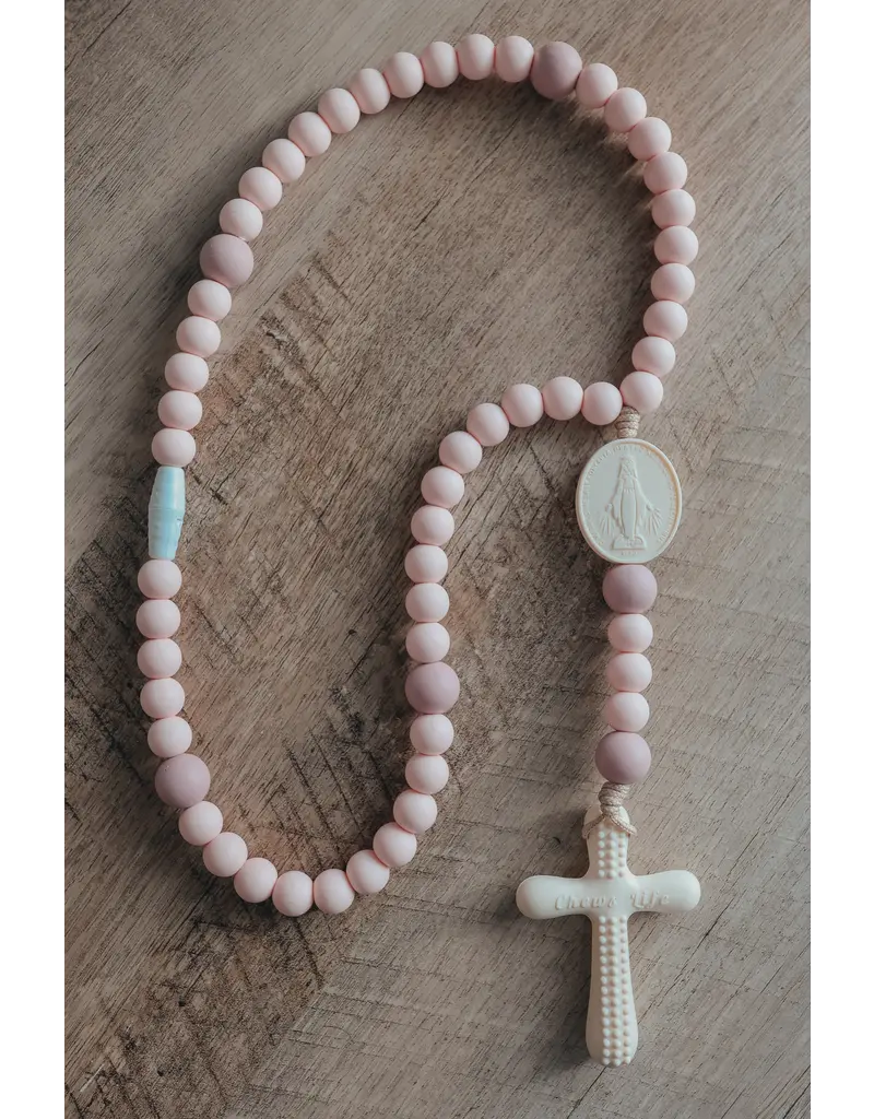 Chews Life Chews Life Rosary Pink - Cecilia