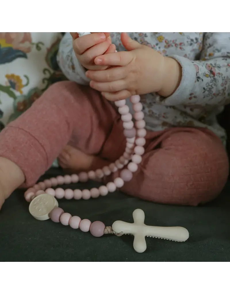 Chews Life Chews Life Rosary Pink - Cecilia