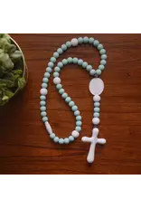 Chews Life Chews Life Rosary Blue and White - John the Baptist