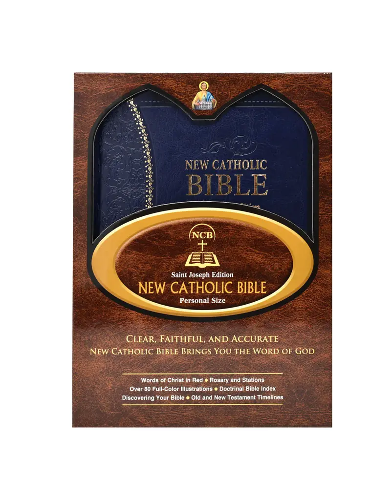 Catholic Book Publishing Corp St. Joseph Edition New Catholic Bible Navy