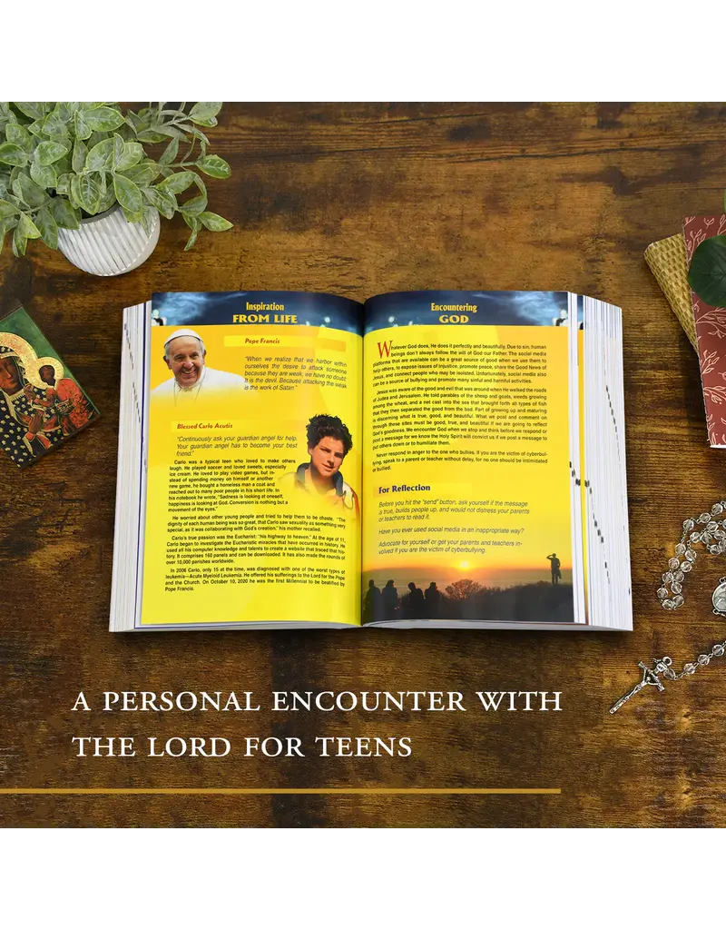 Catholic Book Publishing Corp New Catholic Bible For Youth-Softcover